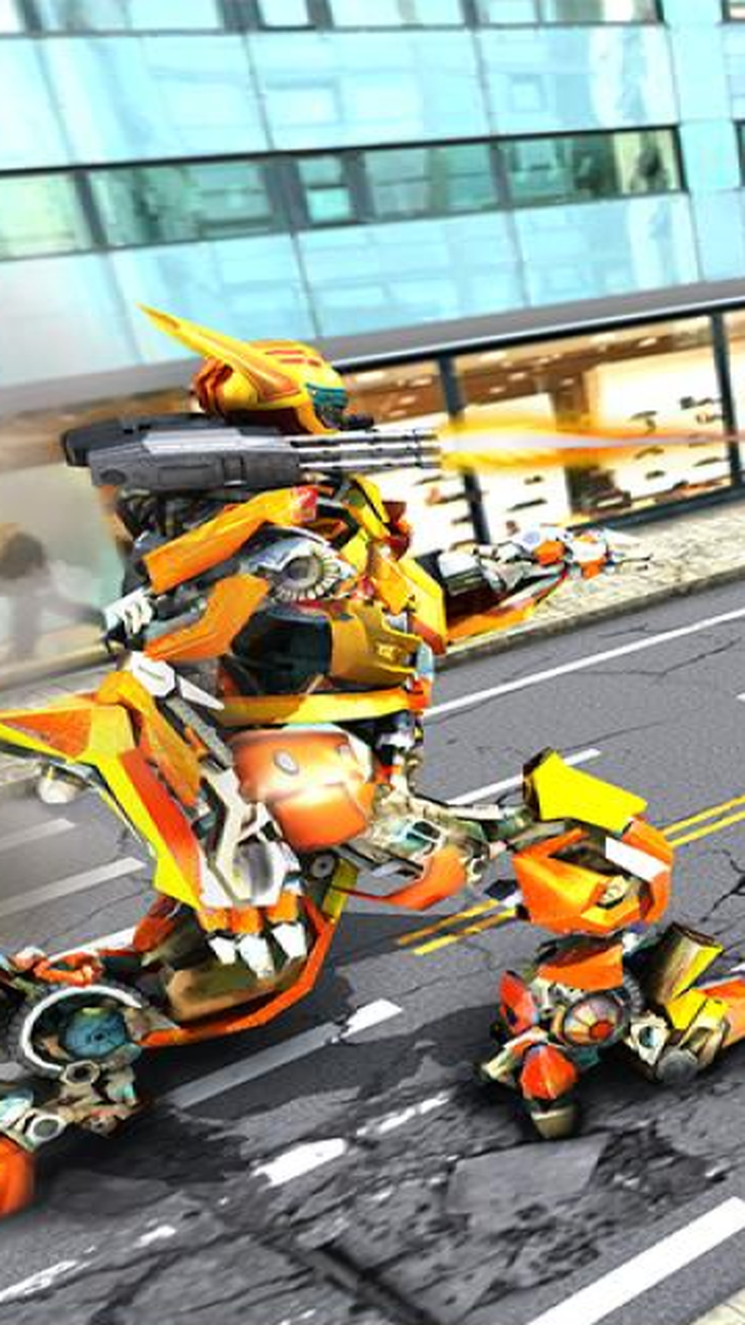 变形老虎机器人