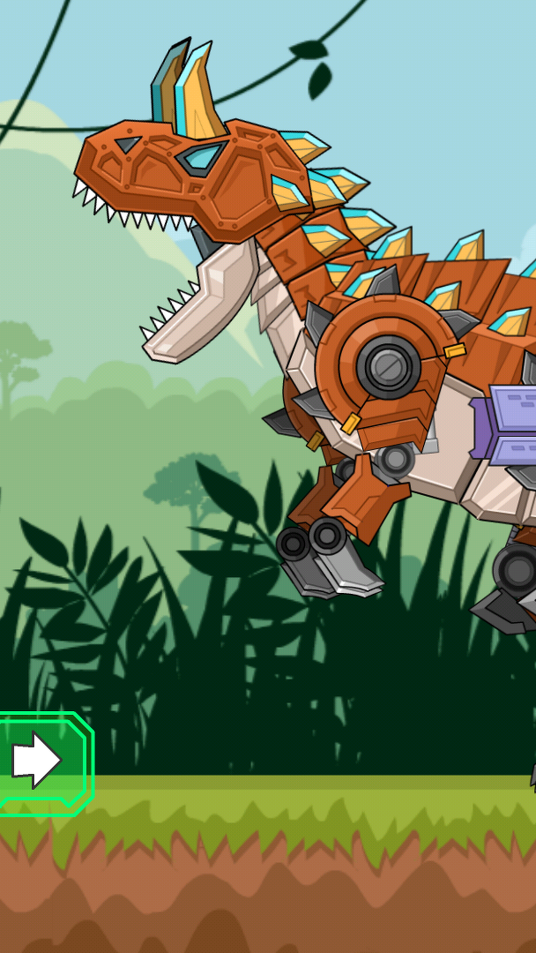 测试它的性能,调试攻击和防御武器,现在就加入玩具恐龙大战吧!